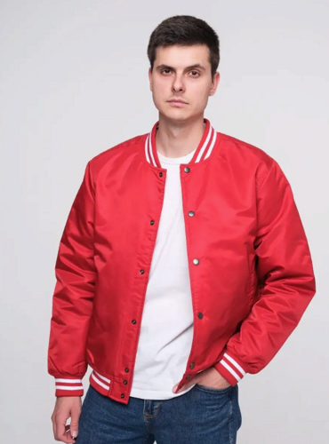 КУРТКА VINTAGE INDUSTRIES CHAPMAN JACKET BRIGHT RED / ЯРКИЙ КРАСНЫЙ