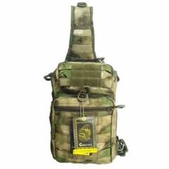 РЮКЗАК ТАКТИЧЕСКИЙ ОДНОЛЯМОЧНЫЙ GONGTEX ROVER SLING HEXAGON 0306 8Л. CAMO  MOSS