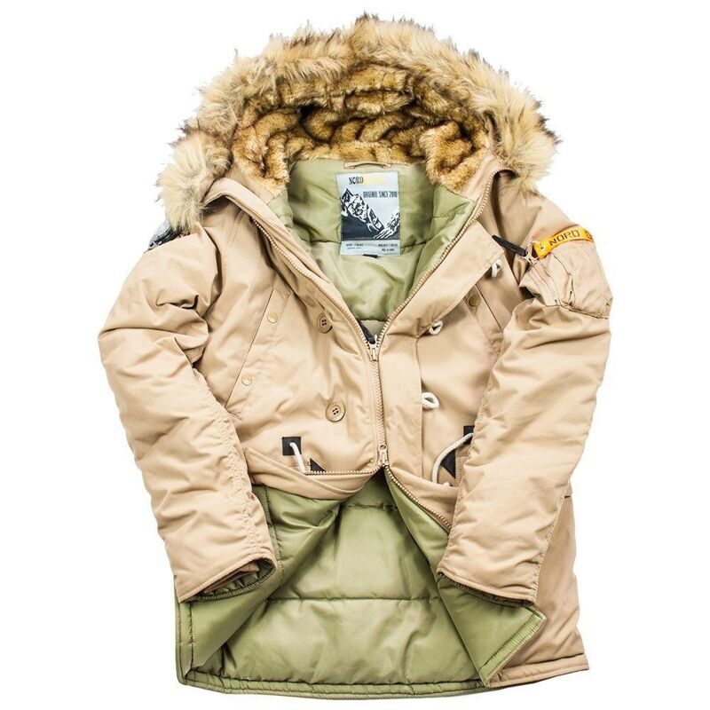 КУРТКА АЛЯСКА NORD DENALI OXFORD 2.0 COMPASS TIGER'S EYE/OLIVE